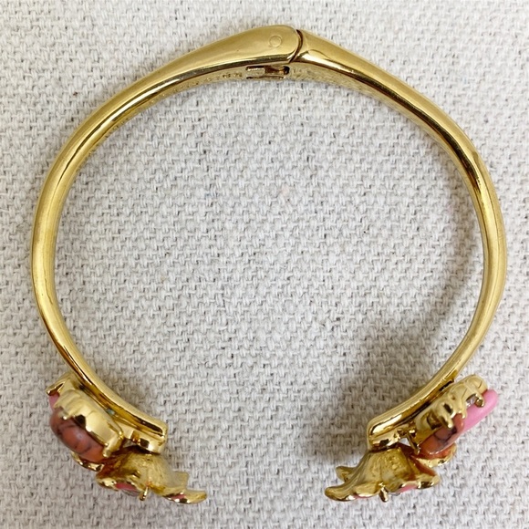 kate spade New York Glossy Petals Cuff Bracelet. - Picture 3 of 7